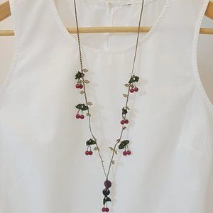 Handmade Tatted Necklace